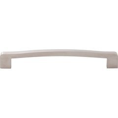 Pull 7-9/16 inch Center to Center Brushed Stainless Steel Pull 7-9/16 inch Center to Center Brushed Stainless Steel