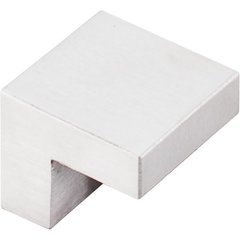 Square Pull 5/8 inch Center to Center Brushed Stainless Steel Square Pull 5/8 inch Center to Center Brushed Stainless Steel