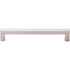 Pull 7-9/16 inch Center to Center Brushed Stainless Steel Pull 7-9/16 inch Center to Center Brushed Stainless Steel
