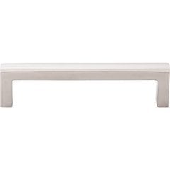 Pull 5-1/16 inch Center to Center Brushed Stainless Steel Pull 5-1/16 inch Center to Center Brushed Stainless Steel