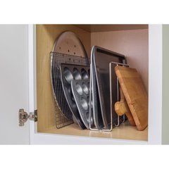 Polished Chrome U-Shaped Tray Divider Polished Chrome U-Shaped Tray Divider