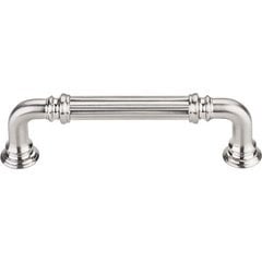 Reeded Pull 3-3/4 inch Center to Center Brushed Satin Nickel Reeded Pull 3-3/4 inch Center to Center Brushed Satin Nickel