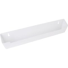 Shallow 14-13/16 Inch Plastic Tipout Replacement Tray - White Shallow 14-13/16 Inch Plastic Tipout Replacement Tray - White