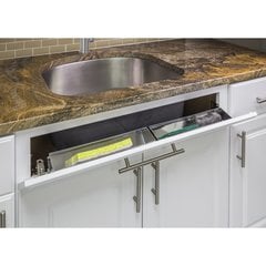 11-11/16 Inch Tipout 2 Shallow Tray Set - Stainless Steel 11-11/16 Inch Tipout 2 Shallow Tray Set - Stainless Steel