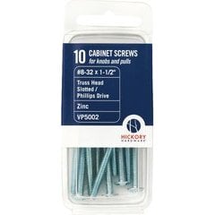 #8-32 X 1-1/2 Inch Screws - Pack 10 #8-32 X 1-1/2 Inch Screws - Pack 10