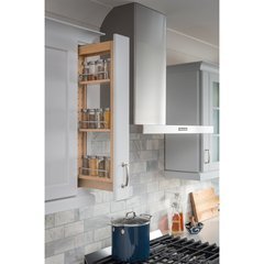 6 x 11-1/8 x 36 Inch Wall Cabinet Filler Pullout 6 x 11-1/8 x 36 Inch Wall Cabinet Filler Pullout
