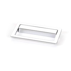 Up 2-1/2 Inch Center to Center Polished Chrome Recess Pull Up 2-1/2 Inch Center to Center Polished Chrome Recess Pull