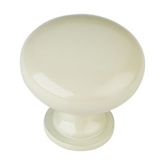Tempo 1-3/16 Inch Diameter Almond Powder Coated Zinc Cabinet Knob Tempo 1-3/16 Inch Diameter Almond Powder Coated Zinc Cabinet Knob