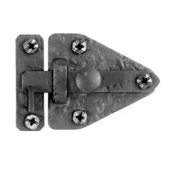 Rough Iron Flush Cabinet Latch 1-13/16" High Black Iron Rough Iron Flush Cabinet Latch 1-13/16" High Black Iron