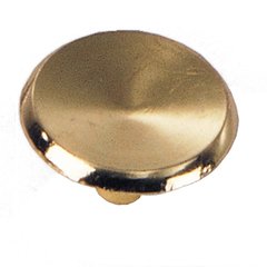 Modern Standards 1-1/2 Inch Diameter Polished Brass Cabinet Knob Modern Standards 1-1/2 Inch Diameter Polished Brass Cabinet Knob
