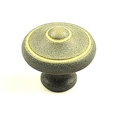 Country 1-3/16 Inch Diameter Blonde Antique Cabinet Knob Country 1-3/16 Inch Diameter Blonde Antique Cabinet Knob