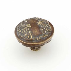 Cantata 1-1/4 Inch Diameter Monticello Brass Cabinet Knob Cantata 1-1/4 Inch Diameter Monticello Brass Cabinet Knob