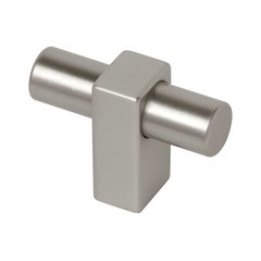 Modern Metal 1-3/4 Inch Diameter Stainless Steel Cabinet Knob Modern Metal 1-3/4 Inch Diameter Stainless Steel Cabinet Knob