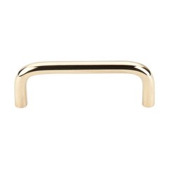 Somerset 3 Inch Center to Center Polished Brass Cabinet Pull Somerset 3 Inch Center to Center Polished Brass Cabinet Pull