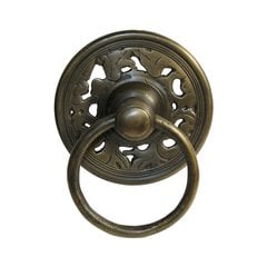 Ring Pulls 3-1/8 Inch Diameter Unlacquered Antique Brass Cabinet Ring Pull Ring Pulls 3-1/8 Inch Diameter Unlacquered Antique Brass Cabinet Ring Pull