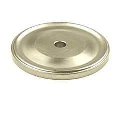 Yukon 1-1/2 Inch Diameter Matte Satin Nickel Back-plate Yukon 1-1/2 Inch Diameter Matte Satin Nickel Back-plate