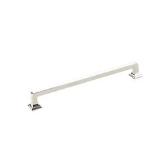 Menlo Park 8 Inch Center to Center Polished Nickel Cabinet Pull Menlo Park 8 Inch Center to Center Polished Nickel Cabinet Pull