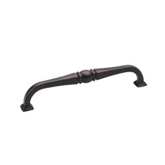 Katharine 6-5/16 Inch Center to Center Brushed Oil Rubbed Bronze Cabinet Pull Katharine 6-5/16 Inch Center to Center Brushed Oil Rubbed Bronze Cabinet Pull