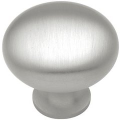 Solid Brass Knob 1-1/4" Dia Satin Nickel Solid Brass Knob 1-1/4" Dia Satin Nickel