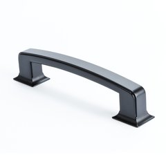 Hearthstone 6 Inch Center to Center Matte Black Cabinet Pull Hearthstone 6 Inch Center to Center Matte Black Cabinet Pull