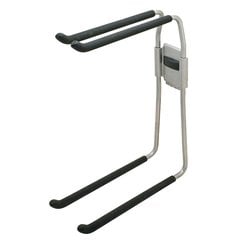 Omni Track Heavy Duty Activity Hook Matte Aluminum & Black Omni Track Heavy Duty Activity Hook Matte Aluminum & Black