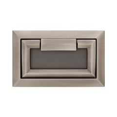 Campaign External Mount Pull 3 inch Center to Center Heirloom Silver Campaign External Mount Pull 3 inch Center to Center Heirloom Silver