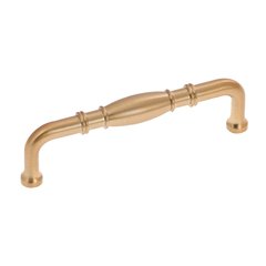 Williamsburg 3-3/4 Inch Center to Center Satin Rose Gold Cabinet Pull Williamsburg 3-3/4 Inch Center to Center Satin Rose Gold Cabinet Pull