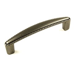 Hawthorne 3-3/4 Inch Center to Center Antique Pewter Cabinet Pull Hawthorne 3-3/4 Inch Center to Center Antique Pewter Cabinet Pull