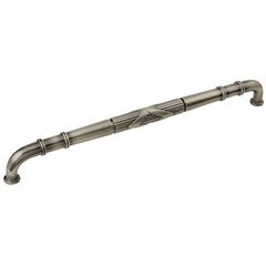 Ribbon and Reed Appliance Pull 18 inch Center to Center Antique Nickel Ribbon and Reed Appliance Pull 18 inch Center to Center Antique Nickel