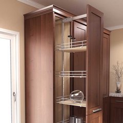 HSA 16-1/2 inch W Four Basket Pantry Set 57"-67 inch H HSA 16-1/2 inch W Four Basket Pantry Set 57"-67 inch H