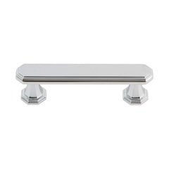 Dickinson 3 Inch Center to Center Polished Chrome Cabinet Pull Dickinson 3 Inch Center to Center Polished Chrome Cabinet Pull