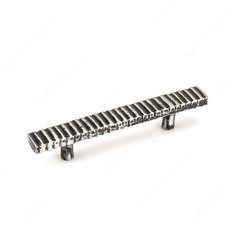Forged Iron 3-3/4 Inch Center to Center Antique Iron Cabinet Pull Forged Iron 3-3/4 Inch Center to Center Antique Iron Cabinet Pull