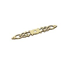 Queen Anne 5-1/2 Inch Length Lancaster Hand Polished Back-plate Queen Anne 5-1/2 Inch Length Lancaster Hand Polished Back-plate
