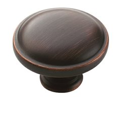 Allison Value Hardware 1-1/4 Inch Diameter Oil Rubbed Bronze Cabinet Knob Allison Value Hardware 1-1/4 Inch Diameter Oil Rubbed Bronze Cabinet Knob