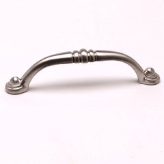 Euro Traditions 3-3/4 Inch Center to Center Brushed Nickel Cabinet Pull Euro Traditions 3-3/4 Inch Center to Center Brushed Nickel Cabinet Pull
