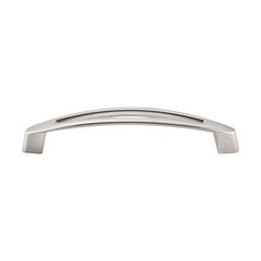 Nouveau 5-1/16 Inch Center to Center Brushed Satin Nickel Cabinet Pull Nouveau 5-1/16 Inch Center to Center Brushed Satin Nickel Cabinet Pull