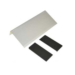 96 inch Satin Fascia with End Caps 96 inch Satin Fascia with End Caps