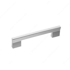 Geometric 5-1/16 Inch Center to Center Chrome Cabinet Pull Geometric 5-1/16 Inch Center to Center Chrome Cabinet Pull