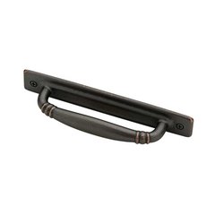 Iron Craft II 4 Inch Center to Center Statuary Bronze Cabinet Pull Iron Craft II 4 Inch Center to Center Statuary Bronze Cabinet Pull
