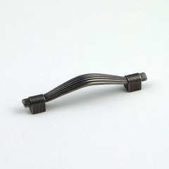 Opus 3-3/4 Inch Center to Center Rustic Tin Cabinet Pull Opus 3-3/4 Inch Center to Center Rustic Tin Cabinet Pull