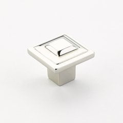 Menlo Park 1-1/4 Inch Diameter Polished Nickel Cabinet Knob Menlo Park 1-1/4 Inch Diameter Polished Nickel Cabinet Knob