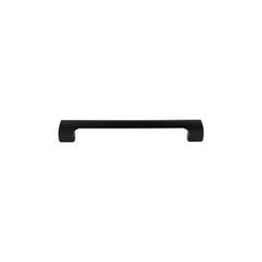 Mercer 6-5/16 Inch Center to Center Flat Black Cabinet Pull Mercer 6-5/16 Inch Center to Center Flat Black Cabinet Pull