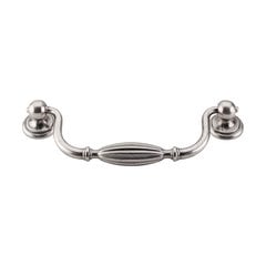 Tuscany 5-1/16 Inch Center to Center Pewter Antique Cabinet Bail Pull Tuscany 5-1/16 Inch Center to Center Pewter Antique Cabinet Bail Pull