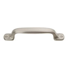 Ergo 3-3/4 Inch Center to Center Brushed Nickel Cabinet Pull Ergo 3-3/4 Inch Center to Center Brushed Nickel Cabinet Pull