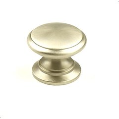 Hartford 1-1/4 Inch Diameter Dull Satin Nickel Cabinet Knob Hartford 1-1/4 Inch Diameter Dull Satin Nickel Cabinet Knob