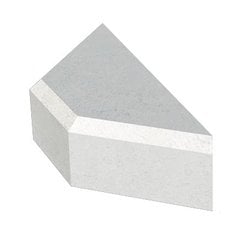 Wilsonart Bevel Edge - Luna Frost - 12 Ft Wilsonart Bevel Edge - Luna Frost - 12 Ft