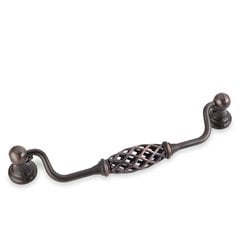 Tuscany 6-5/16 Inch Center to Center Dark Brushed Antique Copper Cabinet Pull Tuscany 6-5/16 Inch Center to Center Dark Brushed Antique Copper Cabinet Pull
