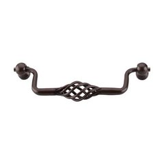 Normandy 3-3/4 Inch Center to Center Oil Rubbed Bronze Cabinet Bail Pull Normandy 3-3/4 Inch Center to Center Oil Rubbed Bronze Cabinet Bail Pull
