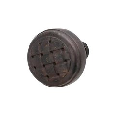Cottage 1-3/8 Inch Diameter Oil Rubbed Bronze Cabinet Knob Cottage 1-3/8 Inch Diameter Oil Rubbed Bronze Cabinet Knob