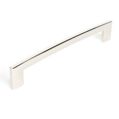 Villon 7-9/16 Inch Center to Center Polished Nickel Cabinet Pull Villon 7-9/16 Inch Center to Center Polished Nickel Cabinet Pull